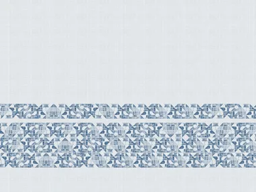 TILES WPN 136 - Geometric encaustic effect wallpaper by Spaghetti Wall - view 2